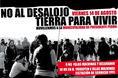 Movilización para detener el desalojo de cuatro barrios de Guernica