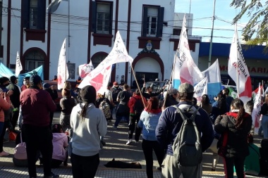 Movilización al municipio de Esteban Echeverría