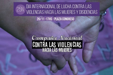 El 25 de noviembre se conmemora el día de la no violencia hacia las mujeres