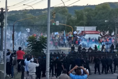 Nutrida movilización para exigir la libertad de 11 militantes detenidos