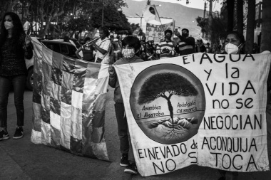 600 caminatas, 11 años de lucha contra la megaminería