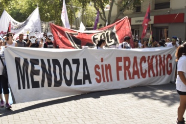 “Venimos a defender nuestra agua, el agua de Mendoza”