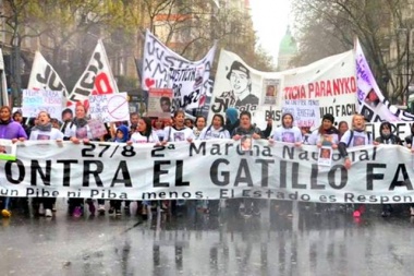 Cuarta movilización nacional contra el gatillo fácil