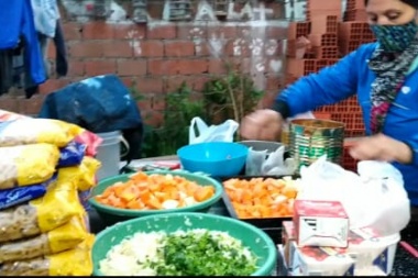 “En barrio Caribe y Newbery el estado no se hace responsable y la gente está pasando mucha hambre”