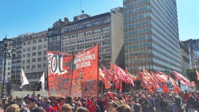 Segunda jornada nacional de los movimientos sociales contra el FMI y ...
