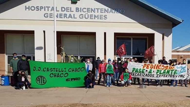 Sector salud: “Exigimos pase a planta de los trabajadores precarizados”