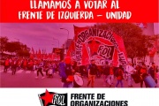 Desde la calle y en la lucha, llamamos a votar al Frente de Izquierda – Unidad