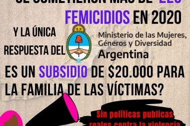 El Ministerio de las Mujeres, Géneros y Diversidad está hecho de cartón