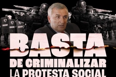 Repudio a la criminalización de la protesta social