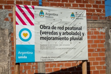 El FOL realizará obras en el barrio Villa María de Florencio Varela