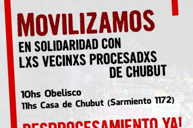 En Chubut judicializan a quienes defienden el agua