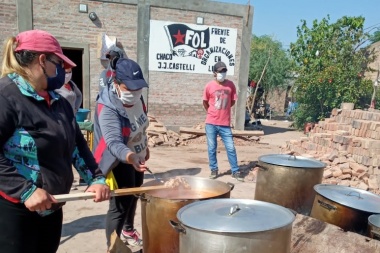 Chaco: "Antes de la pandemia cocinábamos 600 raciones hoy en día estamos cocinando más de 1400"