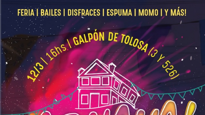 “Hasta las Manos”: vuelve el carnaval al Galpón de Tolosa