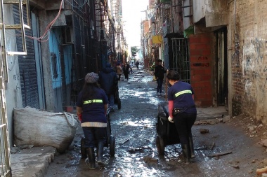El Gobierno de la Ciudad deja sin trabajo a cooperativas en la Villa 31
