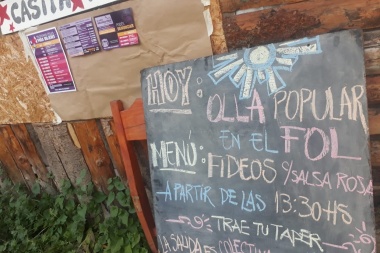 Crece la solidaridad en el barrio Nueva Esperanza en El Bolsón
