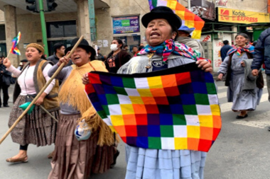 ¡Fuerza pueblo boliviano!