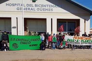 Sector salud: “Exigimos pase a planta de los trabajadores precarizados”