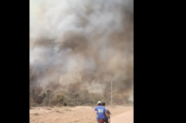 Incendio en Miraflores afecta a familias de la zona rural