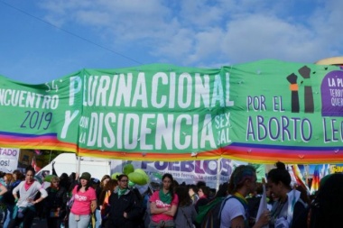 El Encuentro Plurinacional de Mujeres, Lesbianas, Trans, Travestis, Bisexuales y No Binaries continúa organizándose