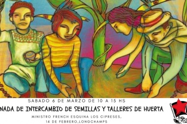 Jornada de intercambio de semillas y huerta: una oportunidad para repensar la forma de producción de alimentos