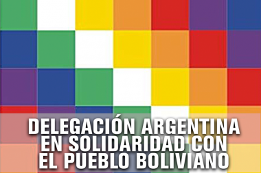 Delegación Argentina en Solidaridad con el Pueblo Boliviano