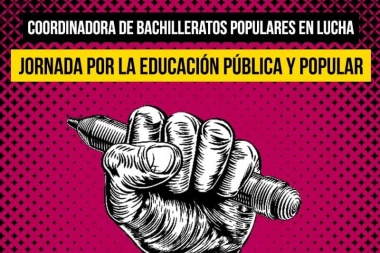 JORNADA POR LA EDUCACIÓN PÚBLICA Y POPULAR