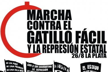 Convocan a la segunda movilización contra el gatillo fácil