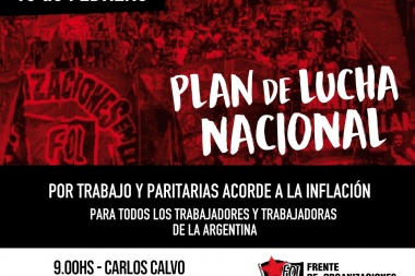 Mañana los movimientos sociales coparan las calles