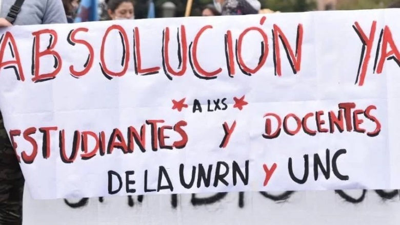 Sobreseimiento para estudiantes y docentes imputadas por la toma de la Universidad de Río Negro