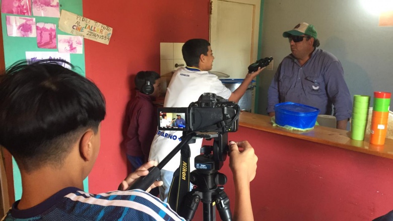 Taller de cine comunitario en barrio El Mercadito: contar para visibilizar y transformar