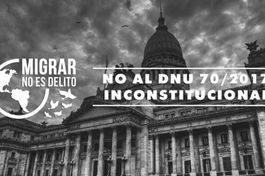 El DNU que modifica la Ley de Migraciones fue declarado inconstitucional