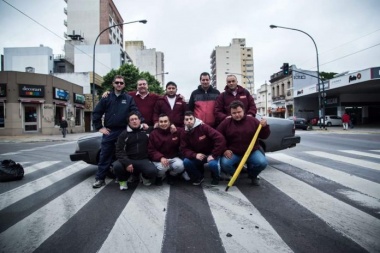 Exigen la liberación de ex trabajadores de la línea de Colectivos Este