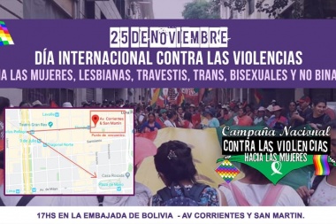 #25N Día Internacional de Lucha Contra las Violencias hacia Las Mujeres y Disidencias