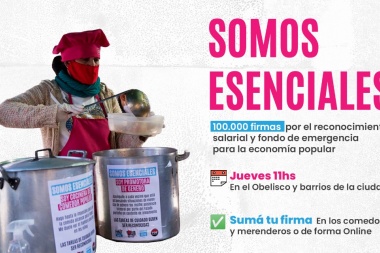 17º Jornada de ollas populares en el Obelisco