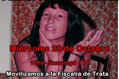 Movilización a la Fiscalía de Trata de San Isidro