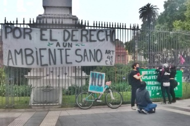 Movilización en rechazo al acuerdo porcino con China