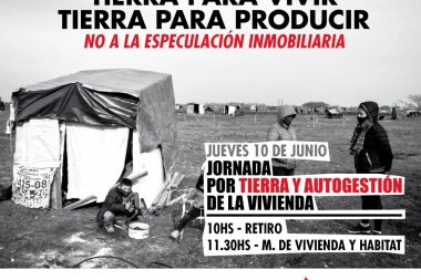 Jornada por tierra y autogestión de la vivienda