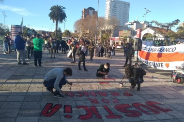 Jornada de difusión por el caso de Franco Cardozo