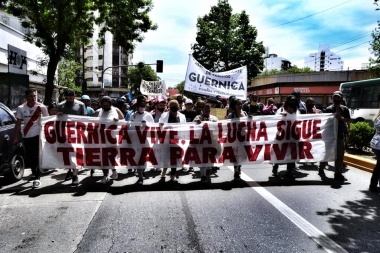 Guernica: la lucha por tierra para vivir no se detiene