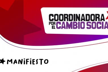 Manifiesto de la Coordinadora por el Cambio Social