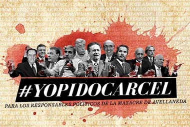 Repudio a los responsables políticos de la Masacre de Avellaneda II